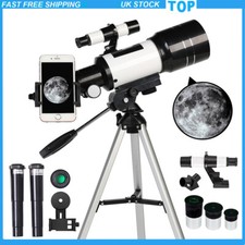 Telescopes Adults 70mm Aperture Astronomy Telescopes Travel Refractor Telescope
