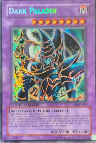 Yu-Gi-Oh! Dark Paladin Ultra Rare Card - Duelist Pack Yugi Moto 1st Edition Fusion Monster - View #5