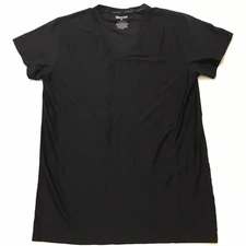 DULUTH Go Buck Naked Shirt Men's XL Black Short Sleeve Waffle Knit Base Layer