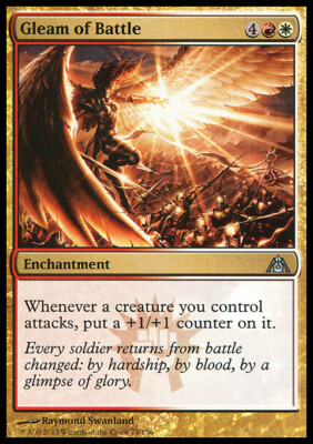 MTG Magic the Gathering Gleam of Battle (73/172) Dragon's Maze LP