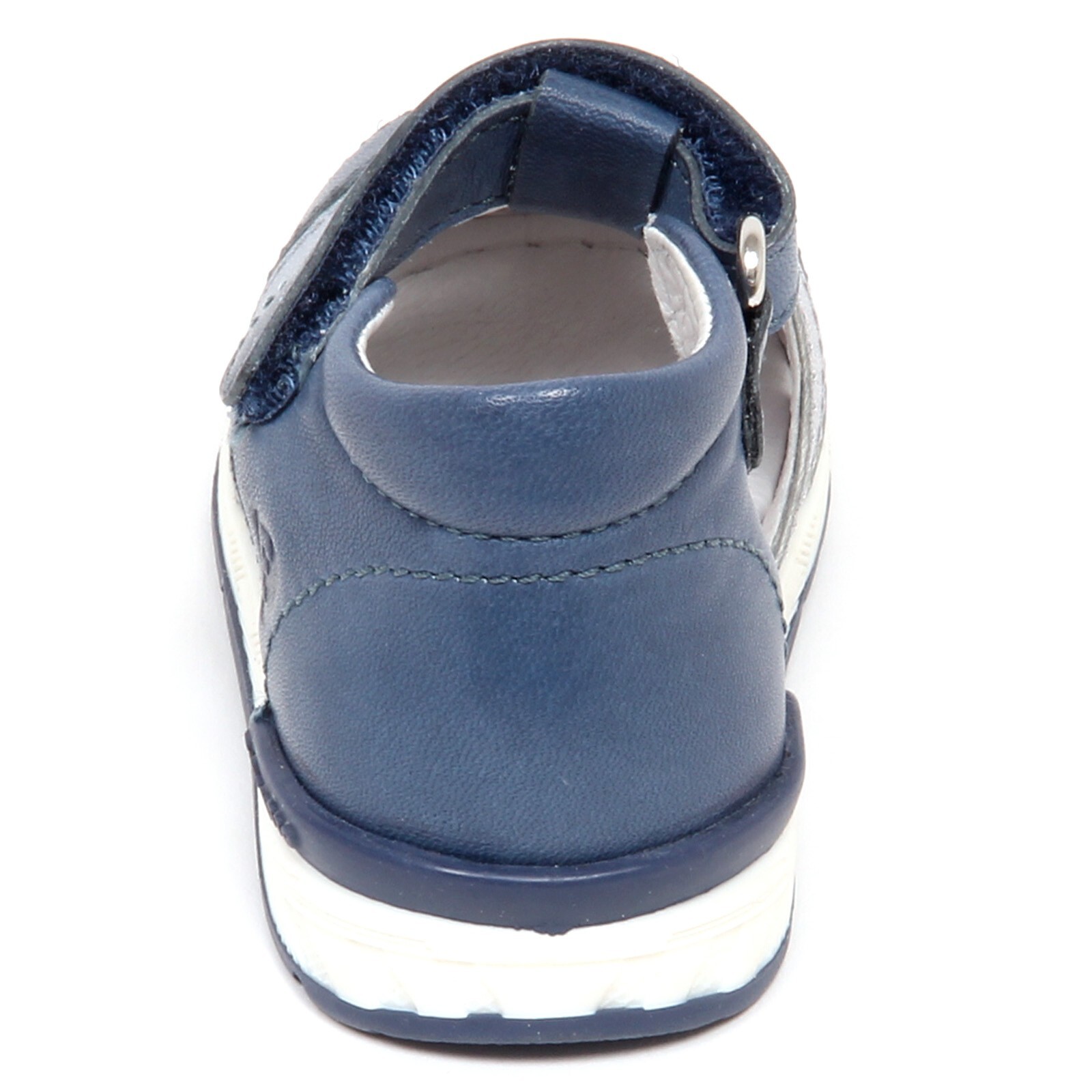 Scarpine Primi Passi Falcotto In Ecopelle E Tela - Comode E Morbide, Colore Navy