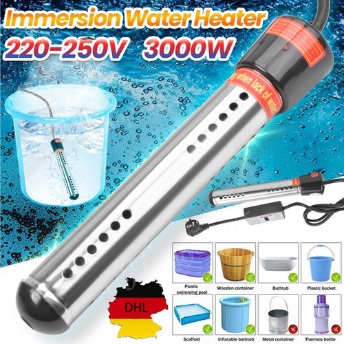 3000W Timing Heizstab Poolheizung Tauchsieder Elektrischer Warmwasserbereiter - Bild 2 von 18