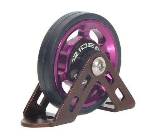Ridea 40 mm ruote eazy parafango posteriore rulli Ezwheel per bici pieghevole Brompton RMR1 - Foto 2 di 7
