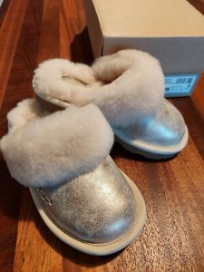 ugg metallic slippers