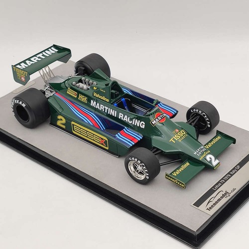 Tecno 1/18 Mythos Series Lotus 79 1979 ltaly GP Car TM18-287E Resin Models Car - Picture 6 of 12