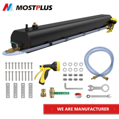 #ad #ad 8 Gallon Pressurized Camping Water Tank Road Shower For Off Road Pick up Trucks $209.09