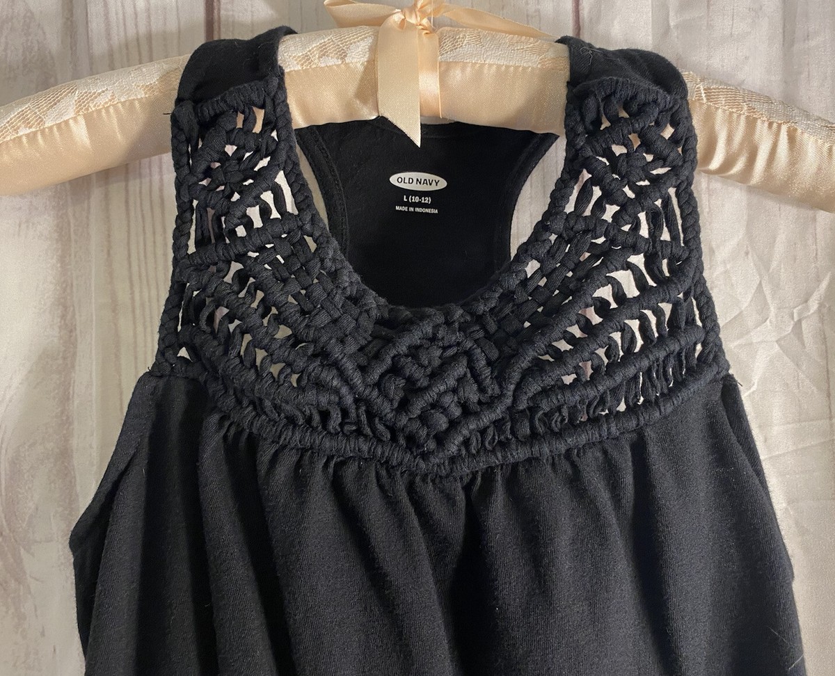 old navy crochet top