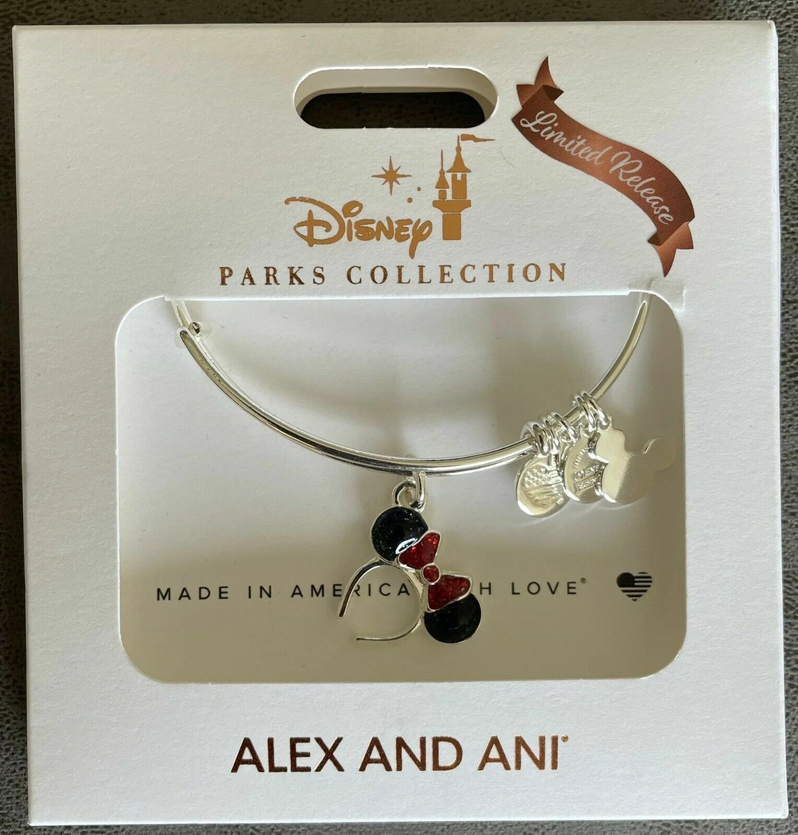 Minnie mouse ears bangle by alex shop and ani