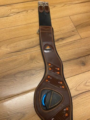 125cm eQuick eSapphire BRAUN anatomischer Synthetik elastischer Gurt UVP199€ - Bild 3 von 9