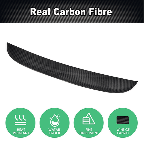 Fit For Porsche Panamera 2014-2016 REAL Carbon Rear Trunk Spoiler Boot Lip Wing  - Bild 6 von 12