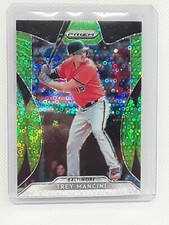 Trey Mancini 2019 Panini Prizm GREEN DONUT CIRCLES (018/199) Baltimore Orioles