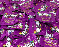 Skittles Wild Berry Bulk Candy Individually Wrapped, Fun Size Packets 2 Pounds