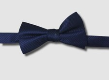  51 Alfani Men's Blue Striped Pre-Tied Adjustable Bow Tie