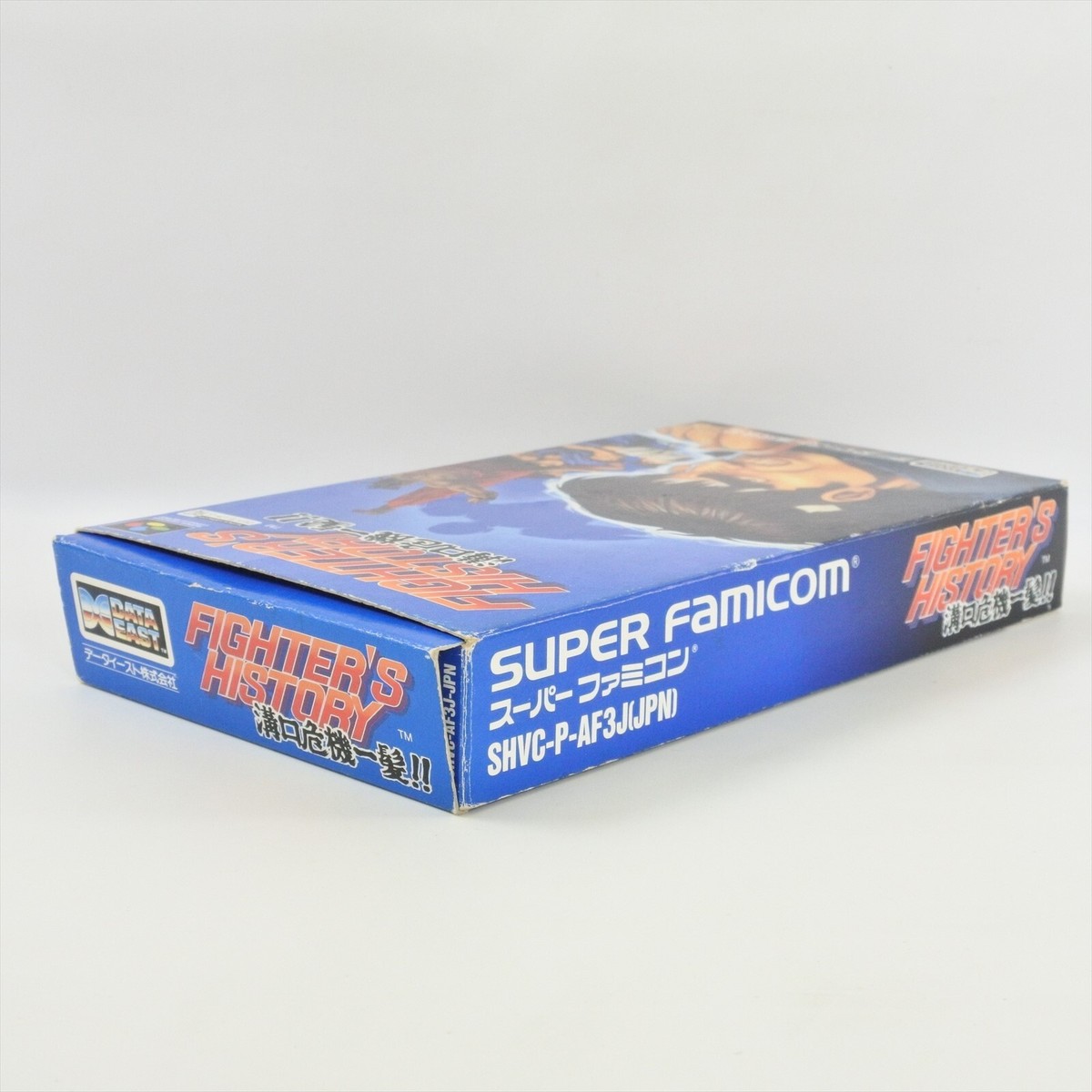 FIGHTER'S HISTORY Mizoguchi Kiki Ippatsu Super Famicom Nintendo