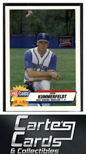 Jason Kummerfeldt 1993 Fleer ProCards 2861 West Virginia Wheelers Cincinnati