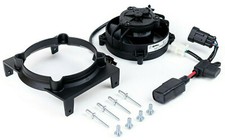 Para SHERCO ENDURO OEM SPAL Radiador Ventilador de Enfriamiento y KIT de Montaje Año 2018-2023