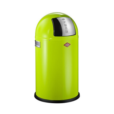 Wesco Mülleimer Pushboy Junior 22 Liter Abfallsammler Müllsammler Limettengrün