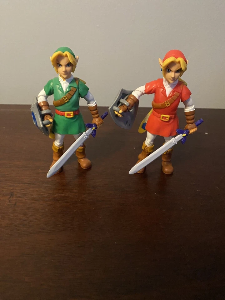 JAKKS Pacific 4” Figure Lot Legend of Zelda Link Ganondorf HTF Rare Nintendo! - Image 4 of 4