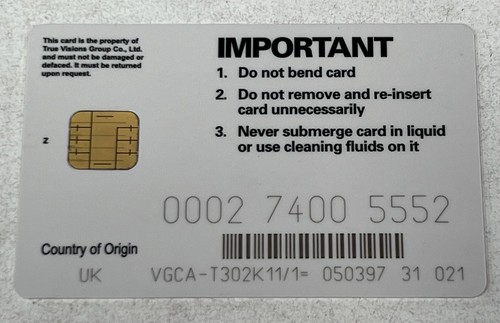 True TV Thailand Smartcard ansehen - Bild 2 von 2