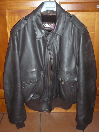GIUBBOTTO VINTAGE IL PELLE PESANTE X MOTO MARCA SCOTT - ORIGINALE USA | eBay