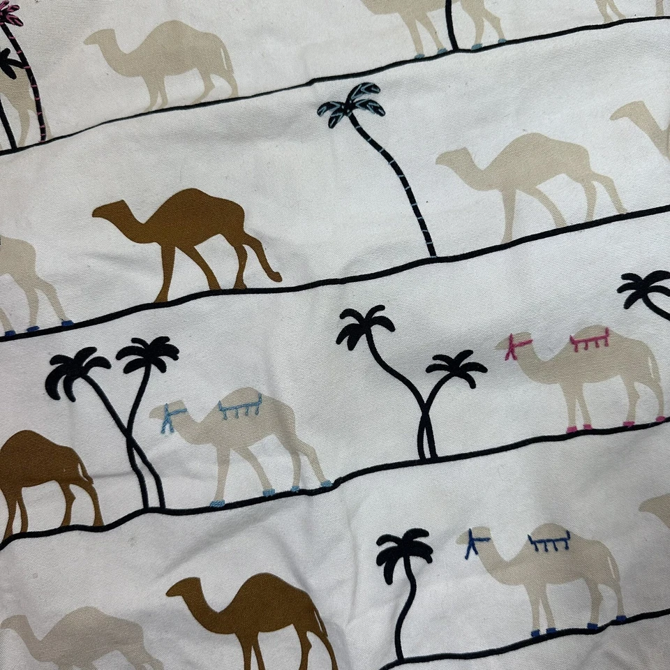 "Funda de Almohada IKEA TILLTALANDE Patrón Marrón Camel 20 x 20"" 100% Algodón Desierto" Foto 2 de 4