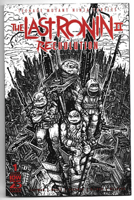 TMNT Last Ronin II RE Evolution #1 Kevin Eastman 1:100 Variant IDW NM- or Better