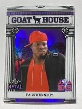 PAGE KENNEDY 2024 Leaf Blue Mountain State Metal Goat House PURPLE 8/20 (Y1)