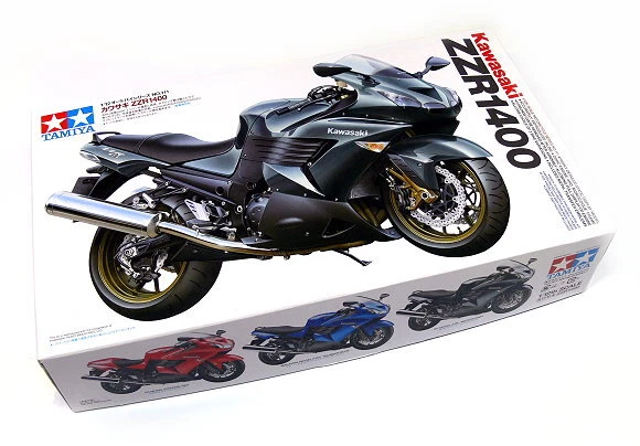 Tamiya Motorcycle Model 1 12 Motorbike Kawasaki ZZR1400 Scale