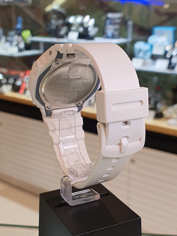 天照　GMA-S2100ホワイト　CASIO G-SHOCK GMA-S2100-7A | G-SHOCK ANALOG-DIGITAL White | CASIO CANADA
