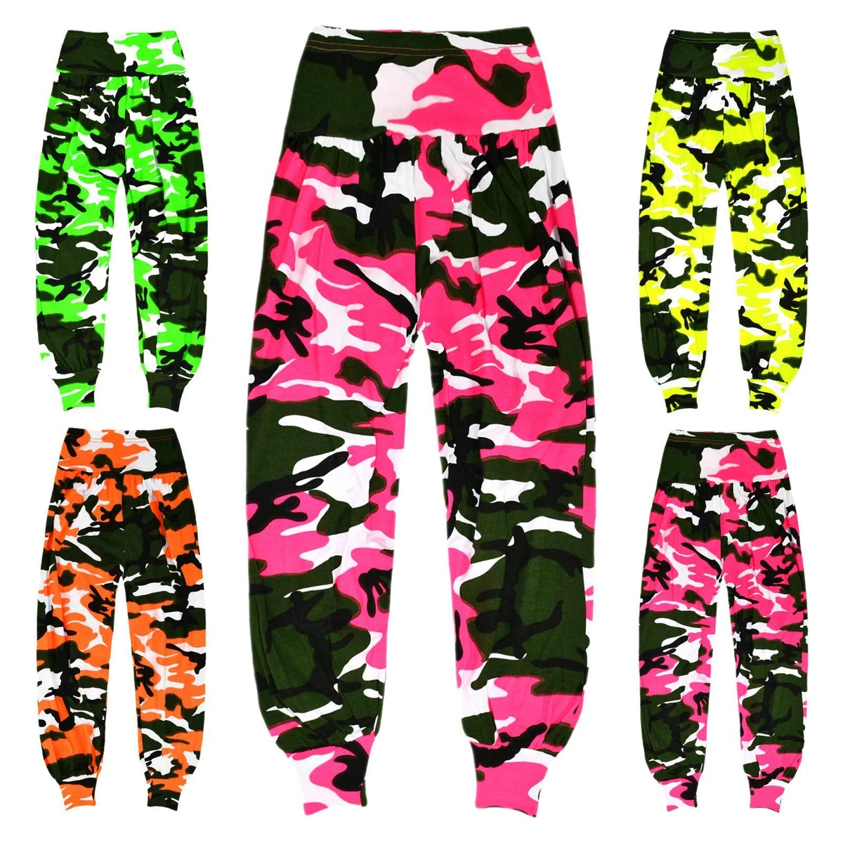 Buy Fashion 2Pcs Toddler Kids Girl Off Shoulder Blouse Crop Top Camouflage  Pants with Belt Summer Outfit Set, Black, 4-5T at Amazon.in