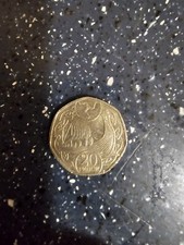 Isle of Man 2017 Viking Long Boat Ship 20p Twenty Pence Coin - CIRCULATED