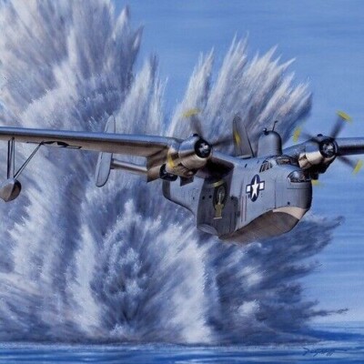 ACADEMY MODELS  1:72 SCALE PBM5A Mariner USN Aircraft KIT #12586~NEW in BOX