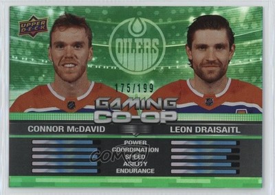 2024 Series 1 Gaming Co-Op Green /199 Connor McDavid Leon Draisaitl #CGO-1 07vd