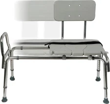 DMI Tub Transfer Bench and Shower Sliding Chair 