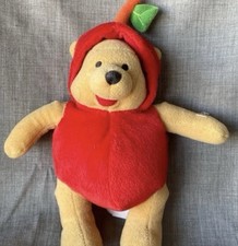 Winnie The Pooh Mini Bean Bag Plush-Apple
