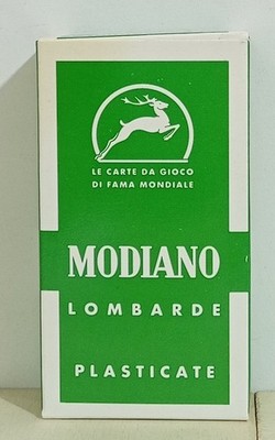 I135604 Modiano Karten für Schmiede - Plastikkarten Lombardei