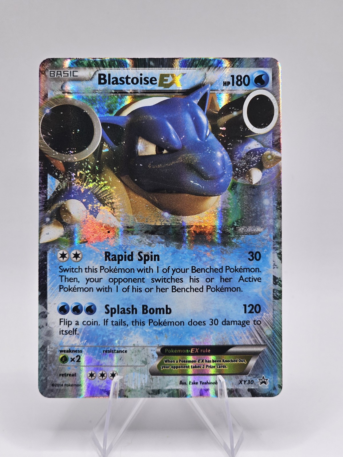 Pokemon TCG: Blastoise EX XY30 XY Promo Holo English 2014
