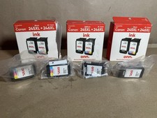 LOT OF 3 ONN. CANON PIXMA 245XL 246XL INK CARTRIDGES EXP 2026 Open Box