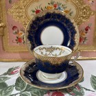 Crown Staffordshire Trio Cup Saucer and Side Plate pattern No A13044 ❤️