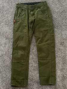 Pantalon Cargo De Travail Dovetail Workwear Pour Femme - Modèle Maven X - Taille 6 Extra Long - Vert Toile