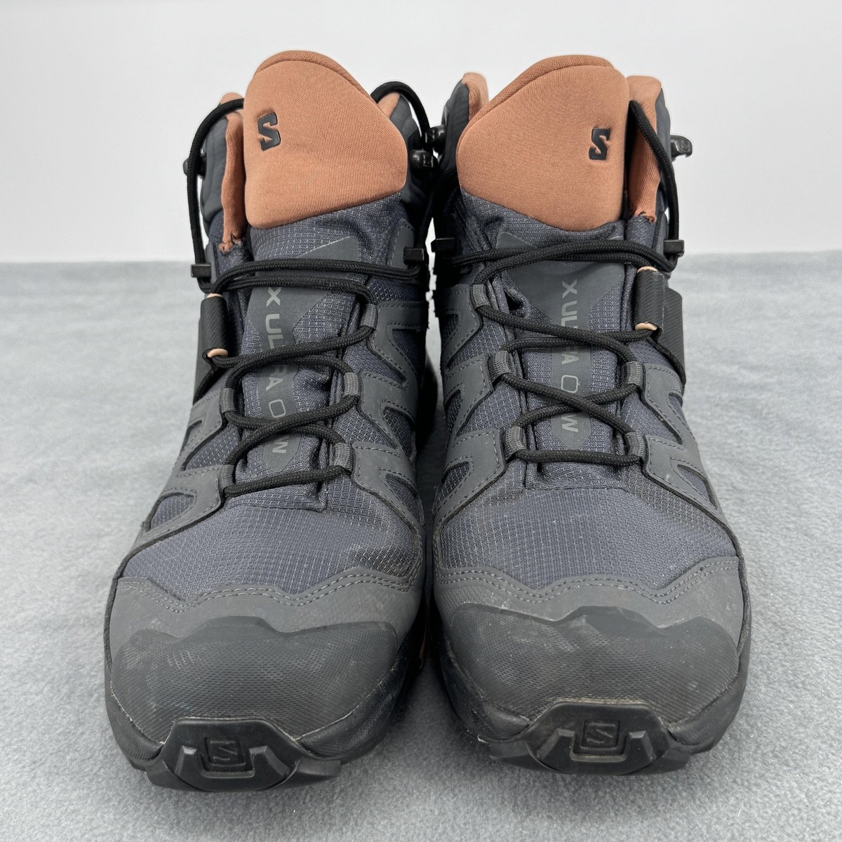 Salomon X Ultra 4 Mid GTX 04W Womens 9.5 Gore Tex Gray Hiking