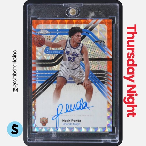 2025 Topps Chrome Noah Penda Chrome Rookie Autographs (RAW)
