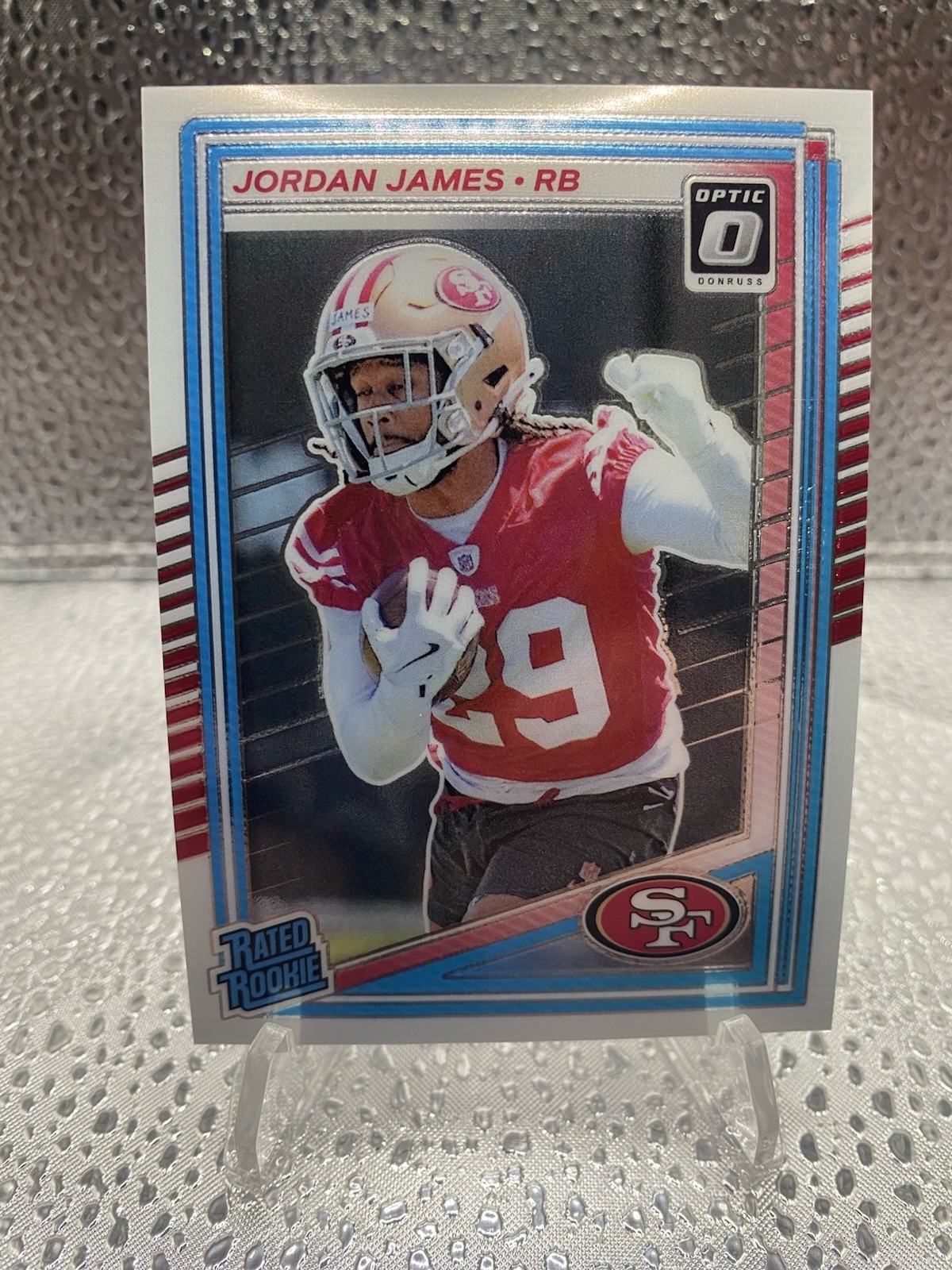 2025 Donruss Optic Football Jordan James Rated Rookie RC #278 NEW!