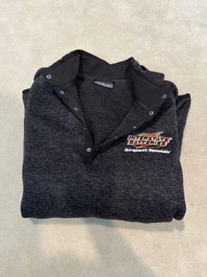 Interstate Batteries Men s Fossa Sweatshirt Pull-over Sherpa - Size L