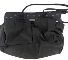 Carters Diaper Bag Gray with Turtles Print Tote