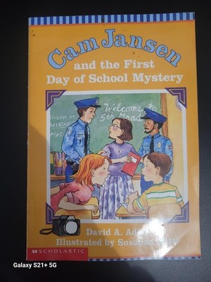Cam Jansen and the First Day of School Mystery - Paperback - VERY GOOD