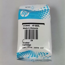 Genuine High Capacity Tri-Colour HP 300XL Ink Cartridge - (CC644EE)