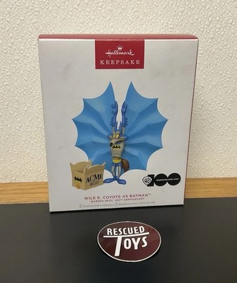 2023 Hallmark Ornament Wile E Coyote as Batman Warner Bros 100th Anniversary NEW