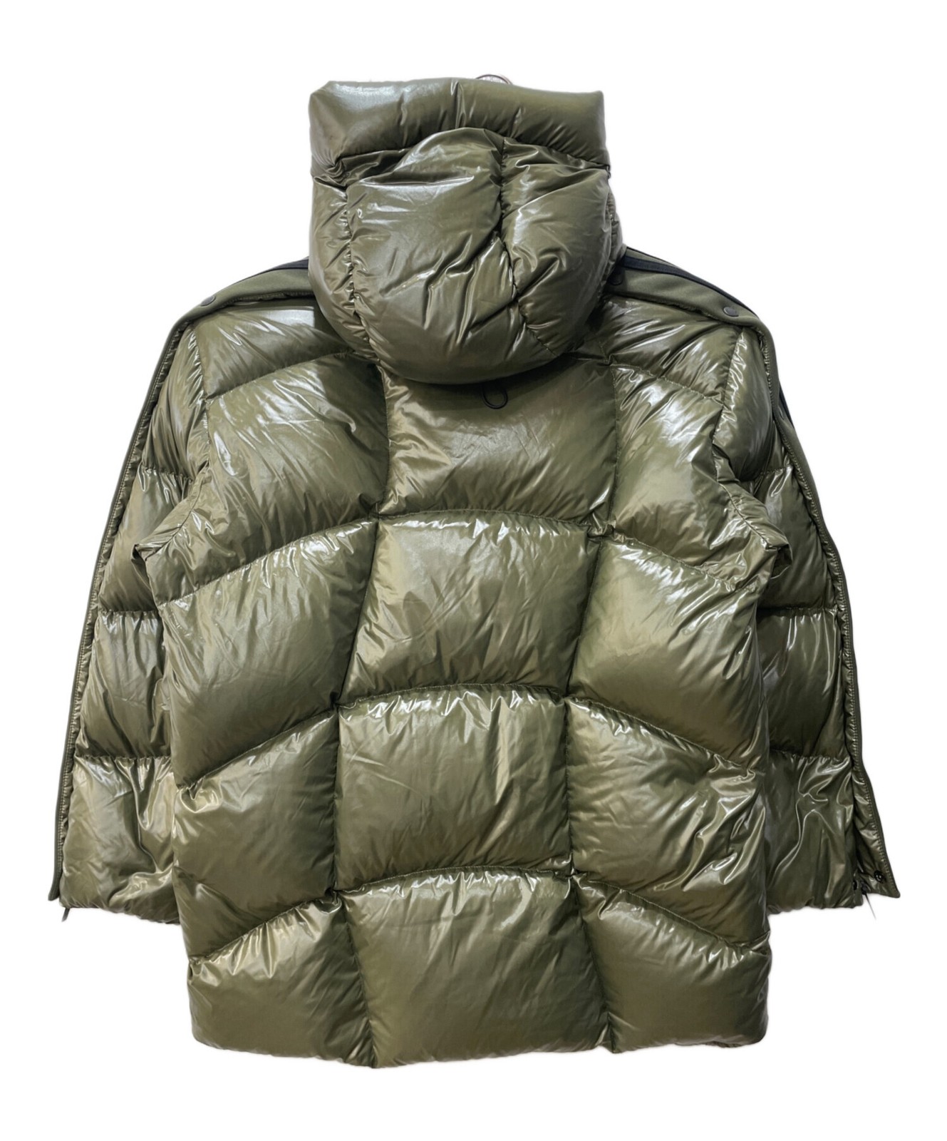 MONCLER/adidas BEISER DOWN JACKET Olive Size: 1 thumbnail 2