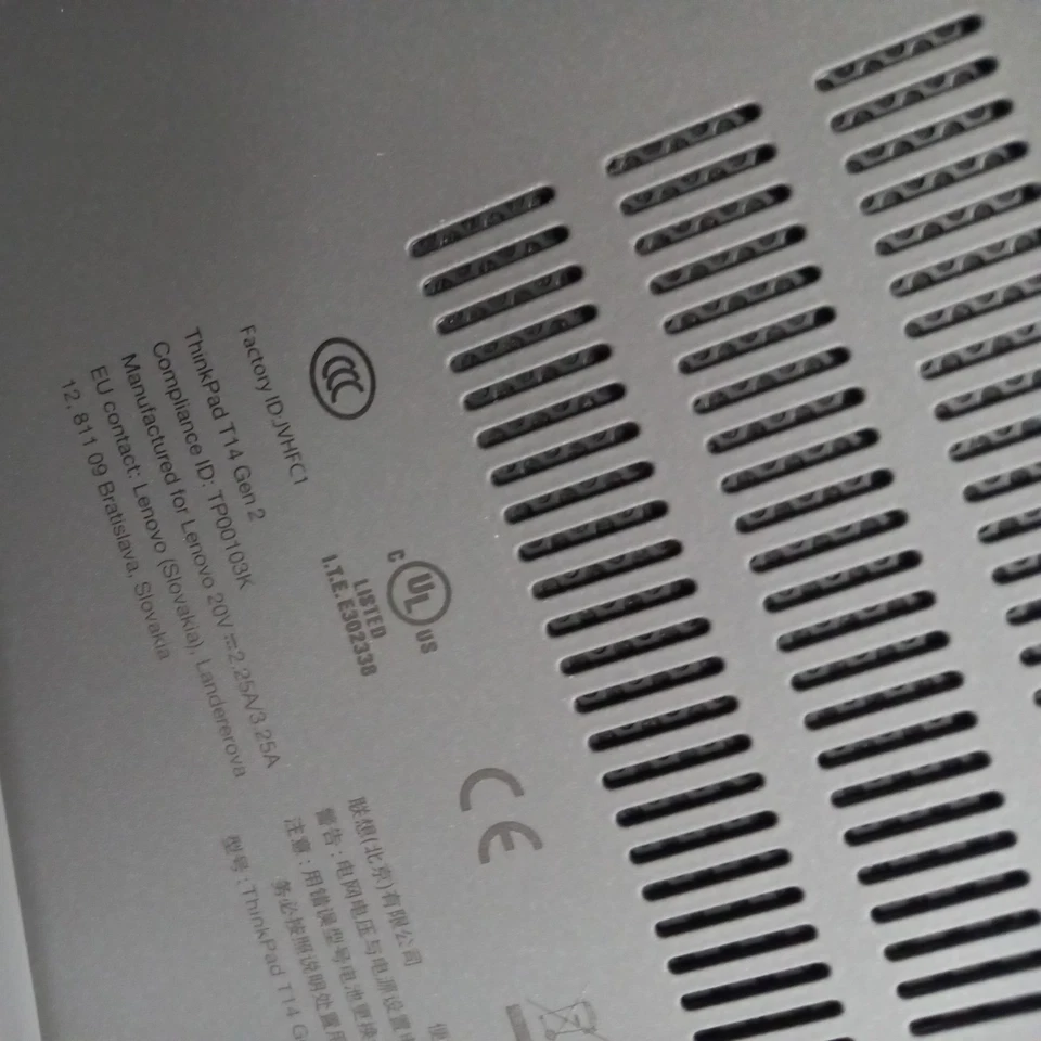 New Bottom D Cover Lower Case For ThinkPad T14 Gen2 5CB1H39740 - Image 3 of 4